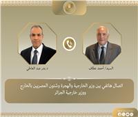 مصر والجزائر تؤكدان تعزيز التعاون السياسي والاقتصادي والتنموي
