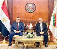 رئيس الهيئة الوطنية للانتخابات يُهنئ رئيس هيئة النيابة الإدارية 