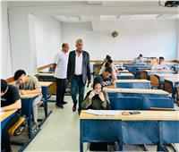 متابعة امتحانات الفصل الدراسي الصيفي جامعة حلوان التكنولوجية الدولية