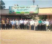 جامعة القاهرة تطلق قافلة تنموية شاملة لمدينة الحوامدية بالجيزة 