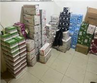 ضبط مخزن غير مرخص يحوي 2 مليون قطعة مستلزمات طبية مجهولة المصدر