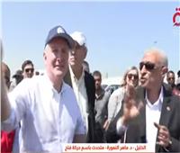 ماهر النمورة: وفد الشيوخ الأمريكي مطالب بالضغط لفتح معبر رفح وإدخال المساعدات