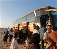 14 حافلة لنقل ركاب قطار مطروح من موقع الحادث إلى القاهرة والإسكندرية 