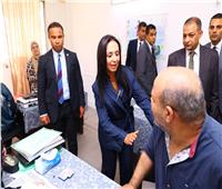 وزيرة التضامن تتفقد مكتب تأهيل حلوان لمتابعة الخدمات المقدمة للأشخاص ذوي الإعاقة