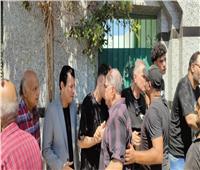 تشييع جثمان والدة نقيب الموسيقيين بالشرقية| فيديو وصور