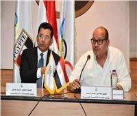 وزير الرياضة ورئيس اللجنة الأولمبية يجتمعان برؤساء الاتحادات لمتابعة الأكواد الطبية واستعدادات الأولمبياد