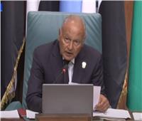 أبو الغيط: أرحب بتشكيل حكومة مدنية في السودان لإنهاء الأزمة