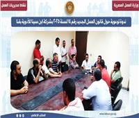 «التوعية والتدريب والسلامة المهنية».. أبرز أنشطة مديريات العمل بالمحافظات 