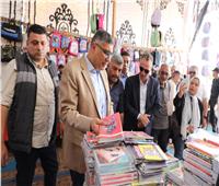 محافظ الجيزة يتفقد التشغيل التجريبي لمعارض "أهلاً مدارس"