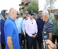 محافظ كفر الشيخ يشهد انطلاق موسم حصاد الأرز بقرية إبشان