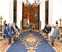 الرئيس السيسي يبحث مع وزير الخارجية الإيراني ومدير الطاقة الذرية خفض التصعيد النووي