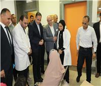 نائب وزير الصحة يتفقد مستشفى بني سويف التخصصي 