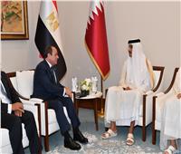 الرئيس السيسي وأمير قطر يؤكدان أهمية تشكيل جبهة موحدة لحماية الأمن القومي العربي