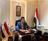وزير الرياضة يطمئن على استعدادات منتخب الطائرة في بطولة العالم بالفلبين
