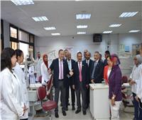  رئيس جامعة الإسكندرية يتفقد سير الدراسة في أول أيام العام الجامعي