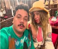 مصطفى غريب يهنئ دنيا سامي بعيد ميلادها.. «دايمًا سوا» | صور