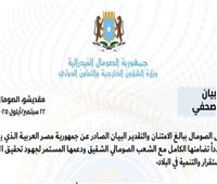 الصومال يرحب بتأكيد مصر على التضامن والدعم الاستراتيجي