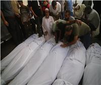 شهيد و9 مصابين جراء قصف إسرائيلي على نازحين وسط غزة