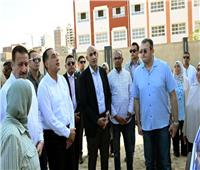 رئيس الوزراء يتفقد أعمال إنشاء المدرسة المصرية اليابانية الجديدة بشبين الكوم
