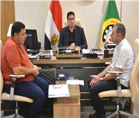          نائب محافظ الدقهلية يترأس لجنة التصرفات العقارية في جمصه