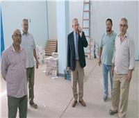 موقف تسليم الكتب الدراسية للإدارات التعليمية والمدارس بأسيوط
