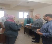 وكيل صحة القليوبية يتفقد المعمل الإقليمي ويستقبل مرشحي مجلس النواب