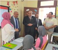 مدير تعليم القليوبية و نائب وزير التربية والتعليم يتفقدان مدارس إدارة بنها التعليمية 