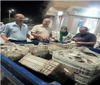 ضبط 400 كيلو أسماك غير صالحة للاستهلاك الآدمي بمطوبس في كفر الشيخ 