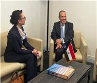 وزير الخارجية يلتقي المندوبة الدائمة لمولدوفا لدى اليونسكو