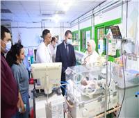 نائب وزير الصحة يتفقد مستشفي إيتاي البارود وكفر الدوار العام بالبحيرة 