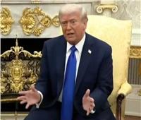 ترامب: نشكر المصريين والقطريين والأتراك على هذا الحدث التاريخي