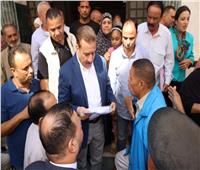 محافظ المنوفية يتفقد عيادات التأمين الصحي بالمبني الجديد بحي شبين الكوم 