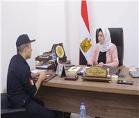 نائب محافظ دمياط تبحث احتياجات الحماية المدنية لتشغيل نقاط الإطفاء