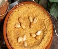 طريقة عمل طاجن البسبوسة بالمكسرات| حلوى شرقية فاخرة بطعم لا يقاوم