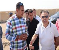 محافظ البحر الأحمر يتفقد أعمال تطوير شارع الحجاز 