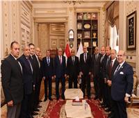 وزير العدل يتفقد دار القضاء العالي ومجلس الدولة بمناسبة بدء العام القضائي