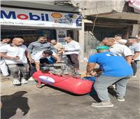 رفع 266 حالة أشغال بحي أمبابة