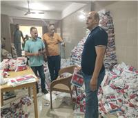 ضبط أعلاف مجهولة ومصنعات لحوم غير صالحة في حملة تموينية بالإسكندرية