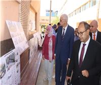رئيس جامعة المنوفية يفتتح ٤ مدرجات بكلية الهندسة