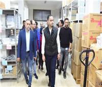 نائب وزير الصحة يتفقد مخازن الأدوية والمستلزمات الطبية بشمال سيناء 