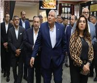 وزيرا التنمية المحلية والزراعة يتفقدان مجمع المصالح الحكومية بالخارجة