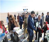 محافظ الوادي الجديد يستقبل وزيري التنمية المحلية والزراعة