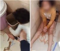 بعد تداول الفيديو.. ضبط سيدة لتعديها على طفليها بالضرب المبرح بطنطا