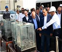 رئيس الوزراء يتفقد مصنع المصرية لبلوكات الأنود الكربونية بالسخنة      