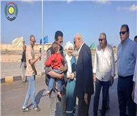 اللواء خالد مجاور محافظ شمال سيناء يزور دينة رفح الجديدة