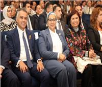 المستشارة أمل عمار تشارك في احتفال اليوبيل الماسي للهيئة القبطية الإنجيلية