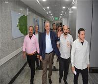 محافظ الغربية في جولة مفاجئة بمستشفى طنطا العام الجديد ومحور محلة منوف
