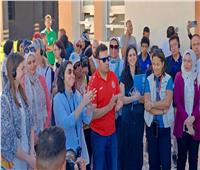  وفد أممى يزور مركز التنمية الشبابية بدمياط الجديذة لدعم تمكين النشء 