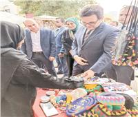 «منتجات أسوان».. قطع فنية تُصنع بحب ومهارة