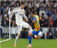 الشوط الأول| ريال مدريد يكتسح فالنسيا في الدوري الإسباني